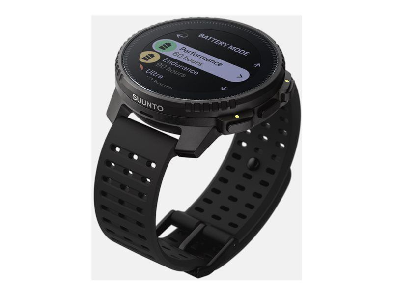 Suunto Vertical - Reloj deportivo con correa de poliamida reforzada con fibra de vidrio - Tamaño de la muñeca: 125-175 mm - Pantalla de 1,4'' - Bluetooth - 86 g - Negro