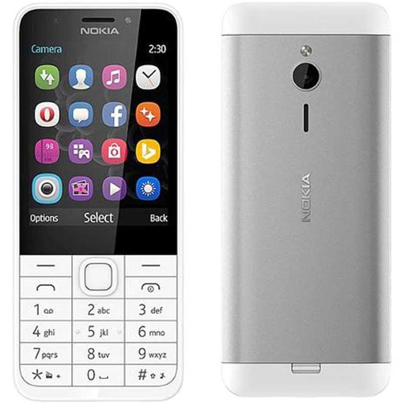 Nokia 230 Dual SIM (Silver, EU)