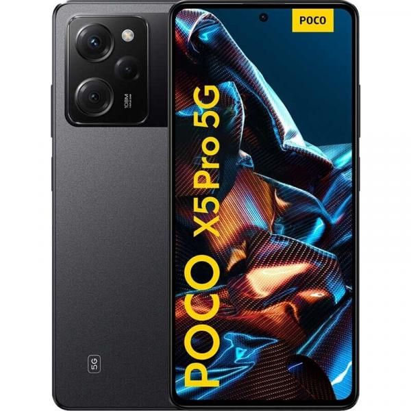 Xiaomi POCO X5 Pro 5G - 6GB RAM, 128GB, Black, Snapdragon 778, 6.67' AMOLED, 120Hz FHD+, 108MP Camera, 67W Fast Charge, 5000mAh Battery