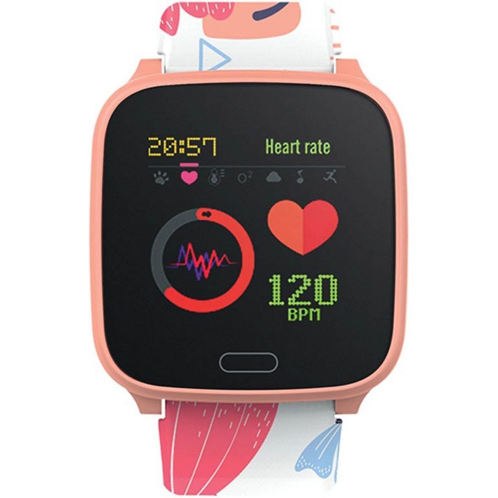 Forever iGO Waterproof Smartwatch (Rose Gold, 12-18cm Wrist, IP68)