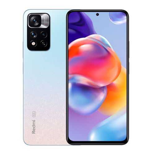 Xiaomi REDMI NOTE 11 PRO PLUS 5G - 8 Go de RAM, 256 Go de stockage, Bleu, Appareil photo triple 108 MP, Écran 6,67'' FHD+ AMOLED, MTK Dimensity 920, NFC