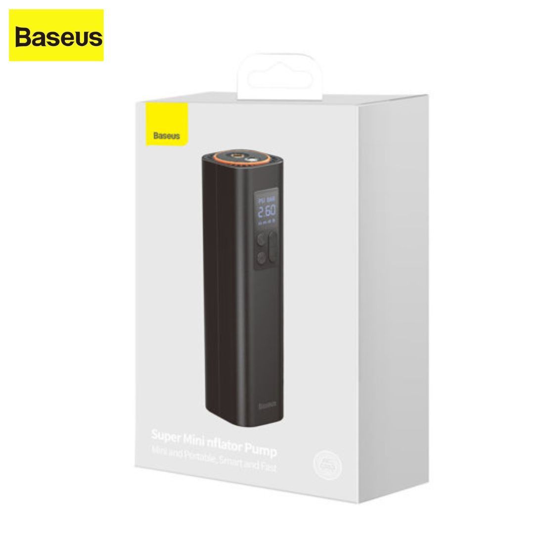 Baseus Car Air Compressor Mini Socket, Black