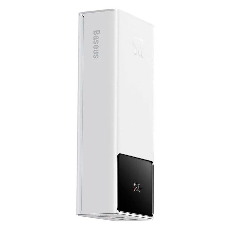 Batería portátil Baseus Star-Lord 20000 mAh, 2 puertos USB, USB-C, 22.5 W (blanca)