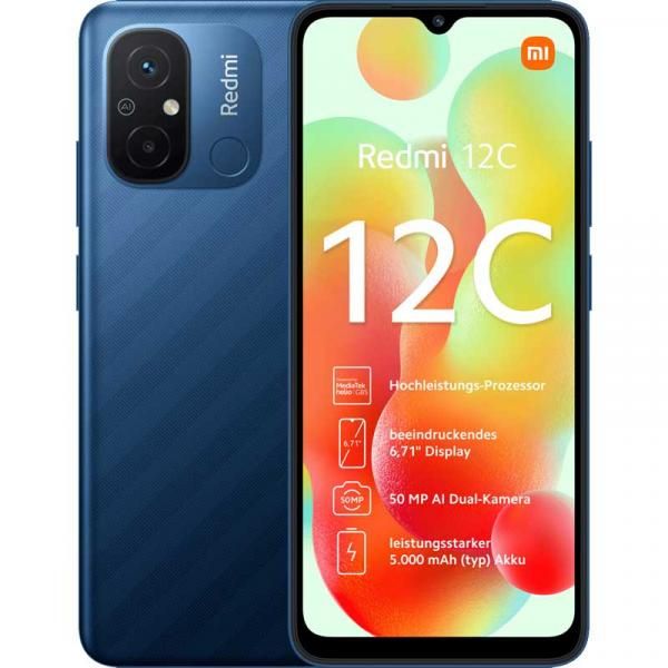Xiaomi Redmi 12C 4GB/128GB Blue Ocean