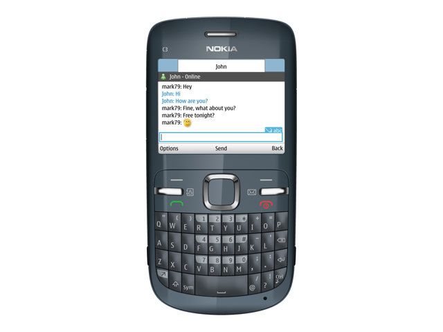 Nokia C3-00 Slate Grey