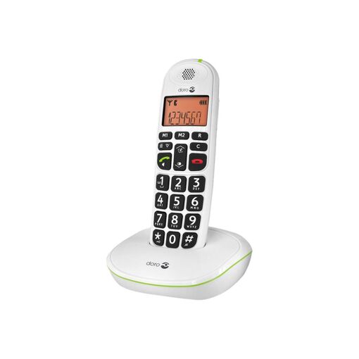 Doro PhoneEasy 100W - Caller ID Wireless Phone - DECTGAP - White