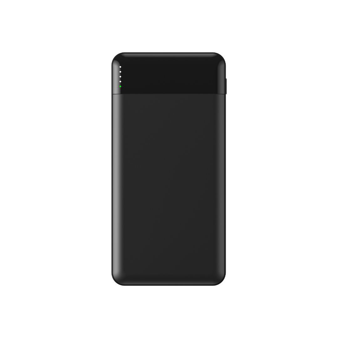 WE Power Bank 10,000mAh with USB-A 18W + USB-C 20W Ports, Wireless Qi Charging 15W Certified, Black