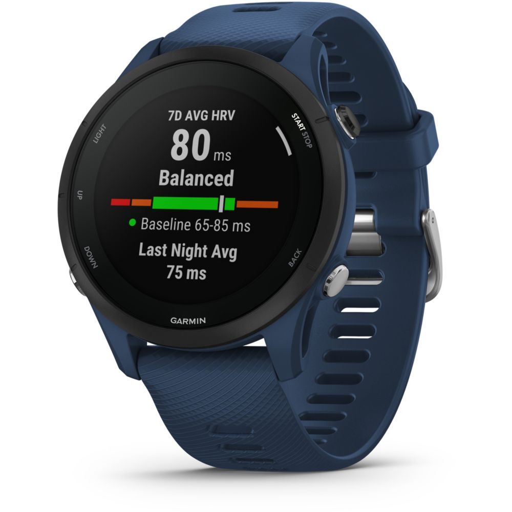 Garmin Forerunner 255 GPS Watch, 46mm Blue (010-02641-11)