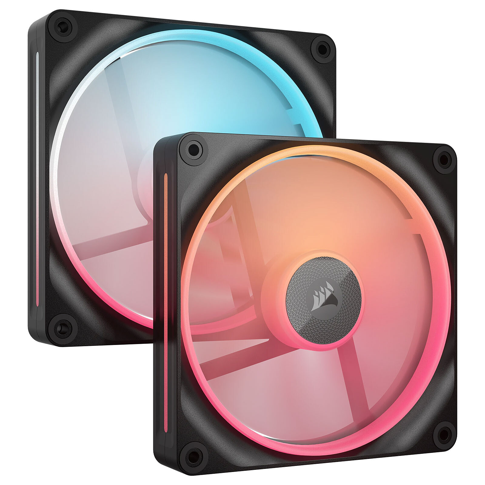 Corsair iCUE LINK LX140-R RGB Dual Pack (Black)