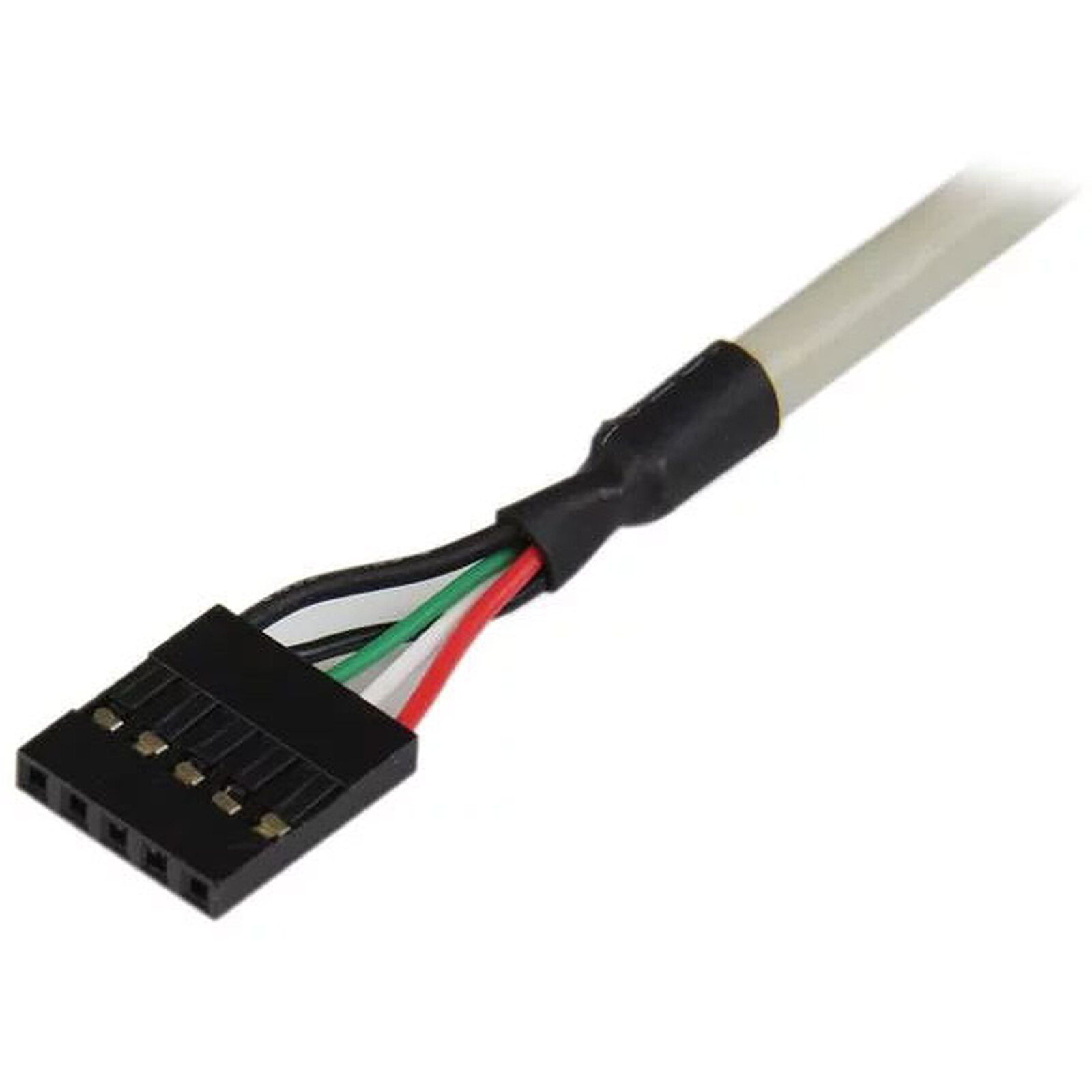 Cable adaptador StarTech.com USB 2.0 IDC 5 pines a 2 puertos USB A