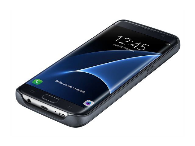 Samsung Wireless Charging Backpack EP-TG935 - 3100mAh External Battery Pack - Black for Galaxy S7 Edge