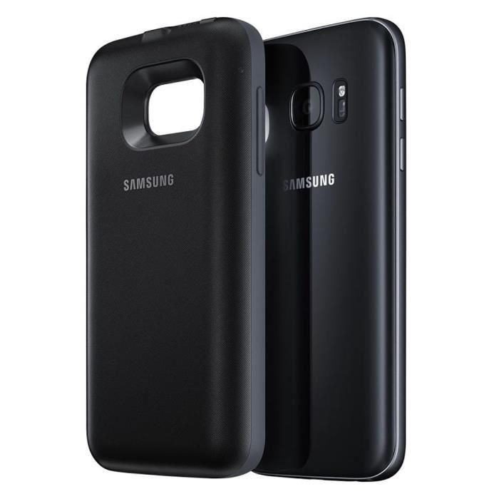 Samsung Wireless Charging Backpack EP-TG930 - 2700mAh External Battery Pack - Black - For Galaxy S7