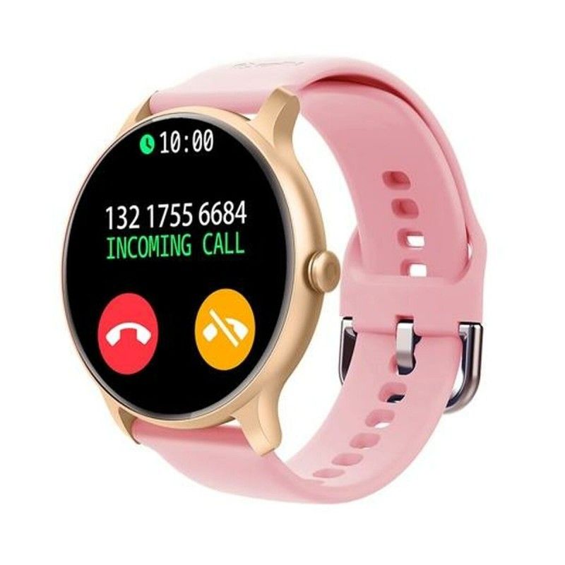 Celly Trainermoon Smartwatch, 1.28" Display, Rose