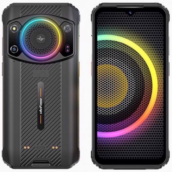 Ulefone Armor 21 - 6.58" Smartphone, 8GB RAM, 256GB Storage, Black