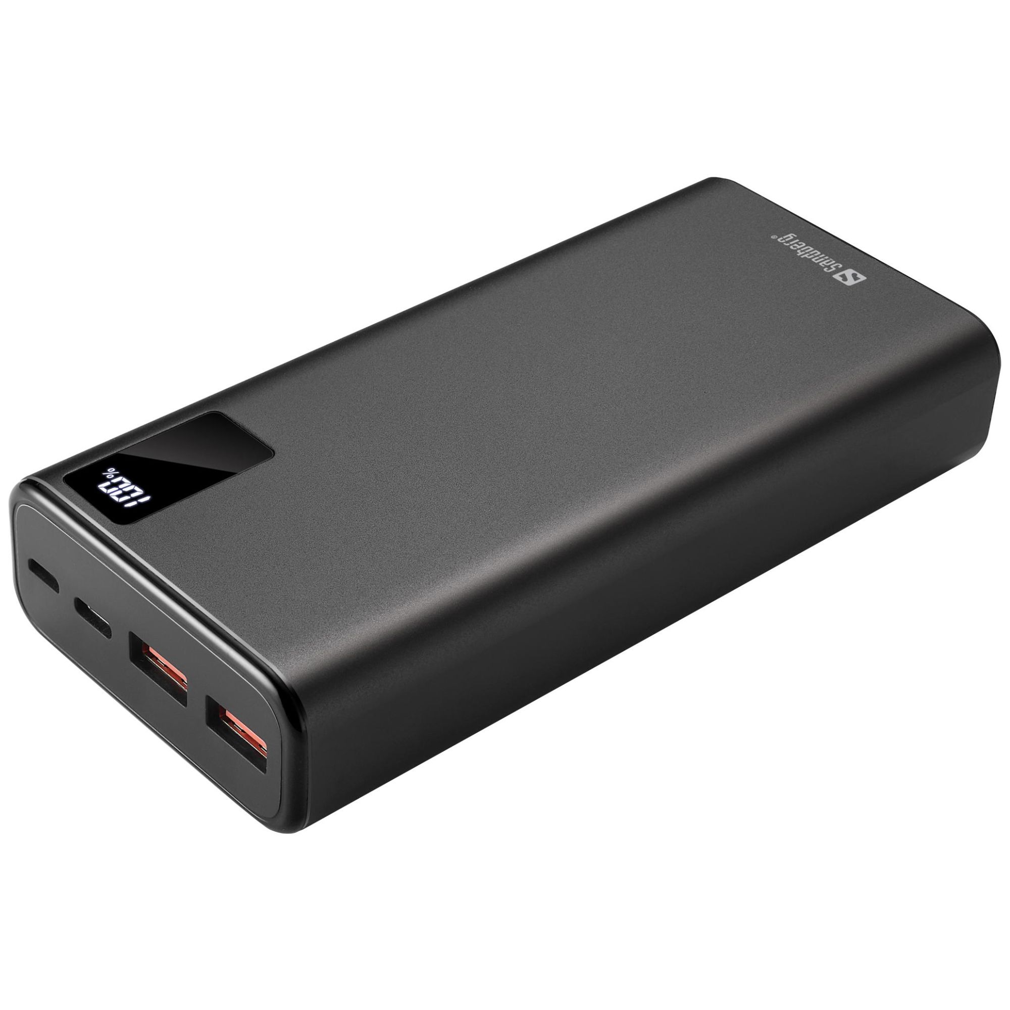 Sandberg 20,000mAh Power Bank, Black