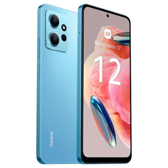 Xiaomi Redmi Note 12 4G - 8GB RAM, 256GB Storage, 6.67" AMOLED FHD+ Display, Blue
