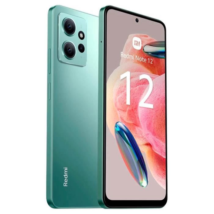 Xiaomi Redmi Note 12 4G Smartphone - 8GB RAM, 256GB ROM, 6.67" AMOLED FHD+ Display, Green