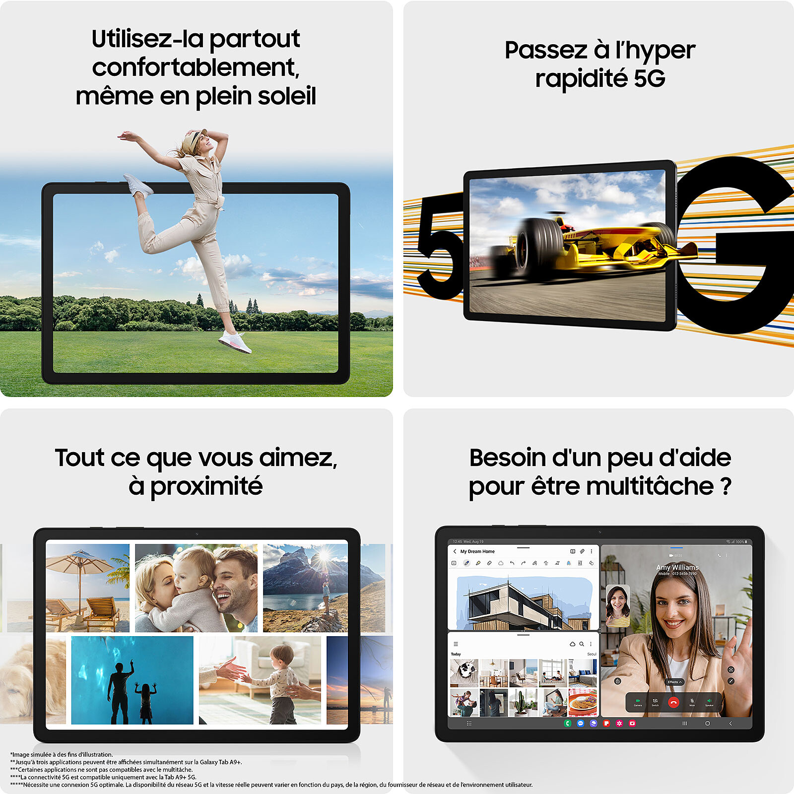 Samsung Galaxy Tab A9+ 11" SM-X210R 128GB Anthracite Wi-Fi