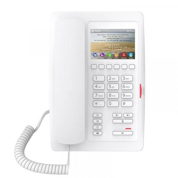Teléfono IP Fanvil H5 Hotel, pantalla a color, PoE