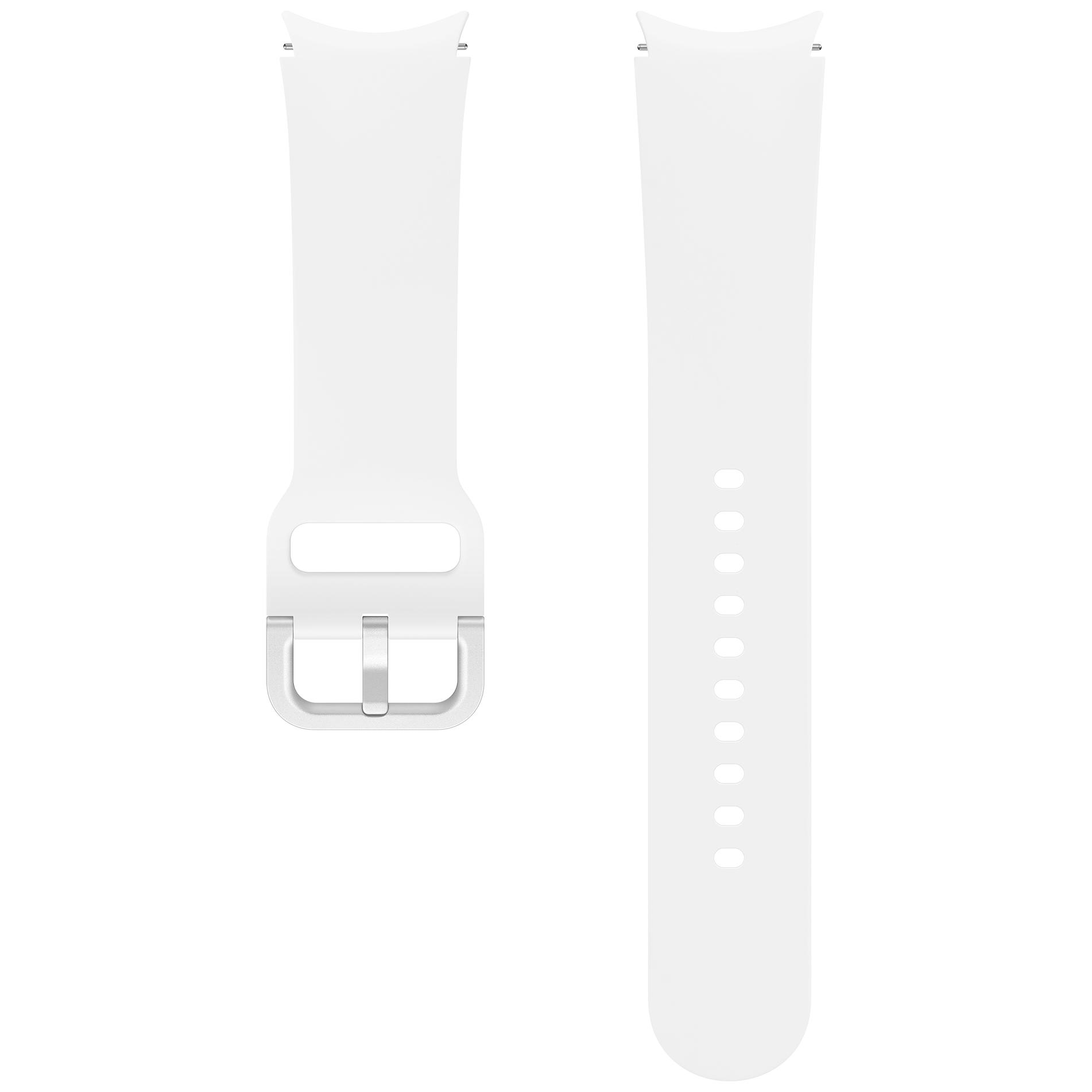 Samsung ET-SFR91LWEGEU Smart Watch Strap, Fluoroelastomer, White for Samsung Galaxy Watch 4/4 Classic/Watch 5/Watch 5 Pro