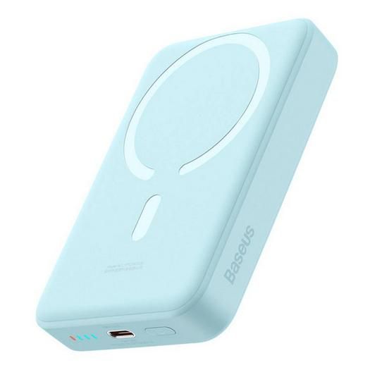 Baseus Magnetic Mini 10000mAh Wireless Rechargeable Power Bank Blue
