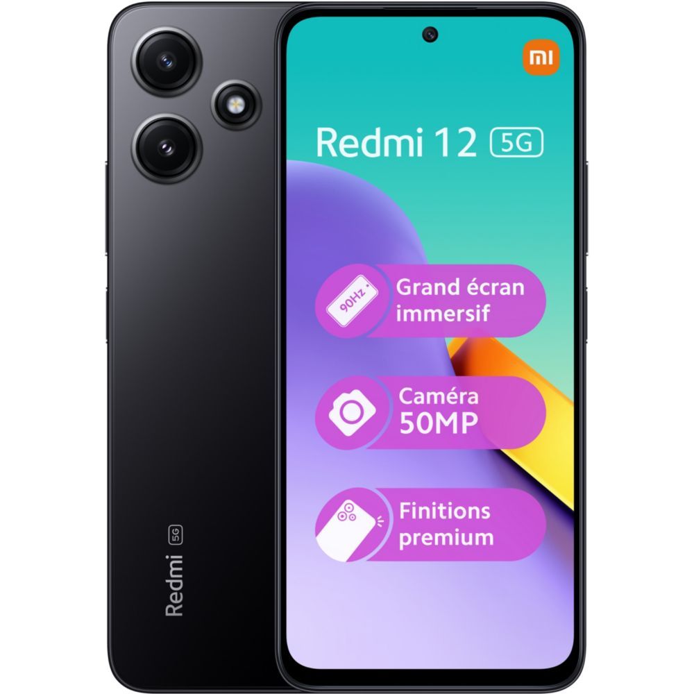Xiaomi Redmi 12 5G 128GB Black