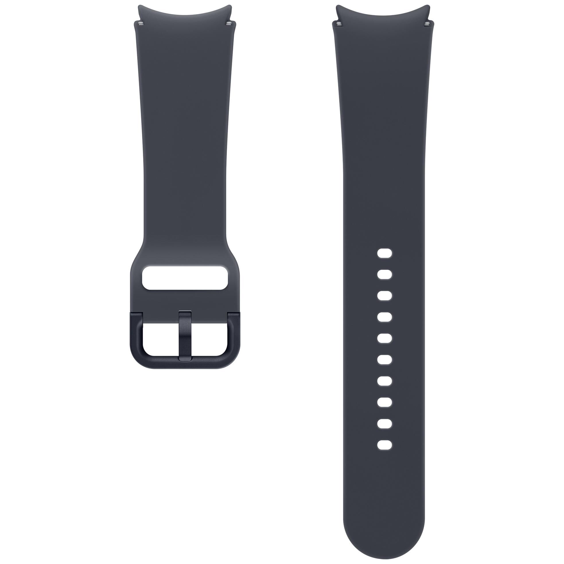 Samsung ET-SFR94LBEGEU accessoire intelligent à porter sur soi Bande Graphite Fluoroélastomère pour Samsung Galaxy Watch4, Galaxy Watch4 Classic, Galaxy Watch5, Galaxy Watch5 Pro, Galaxy Watch6, Galaxy Watch6 Classic, Galaxy Watch FE, Galaxy...