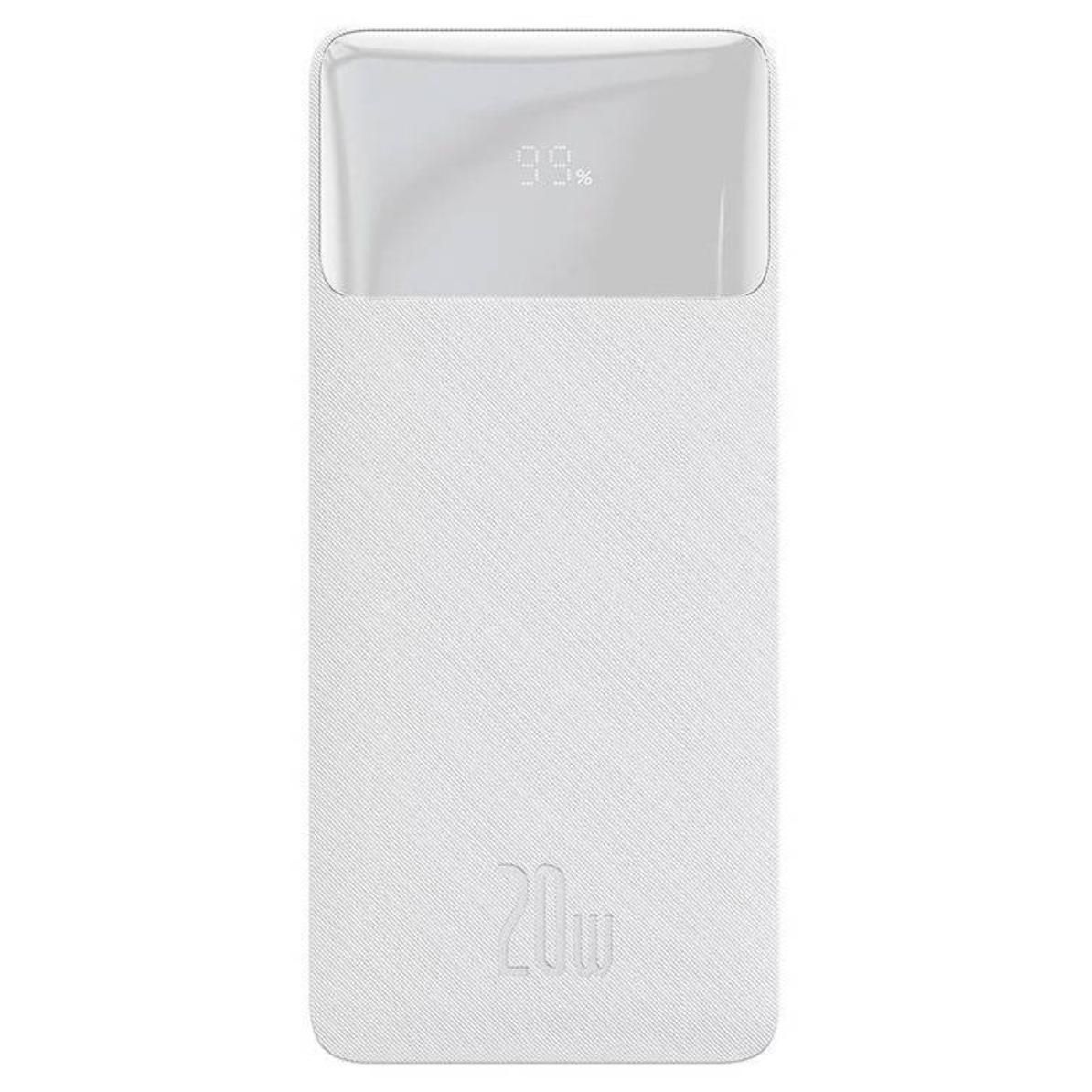 Baseus 10,000mAh LiPo Power Bank (PPBD050502) - White