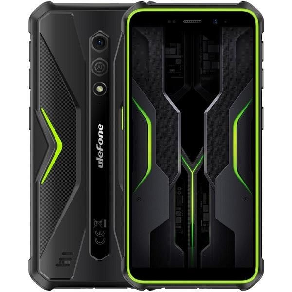 Ulefone Armor X12 Pro 5.45" Dual SIM 4G Android 13 4GB RAM 64GB Storage 4860mAh Battery Black, Green