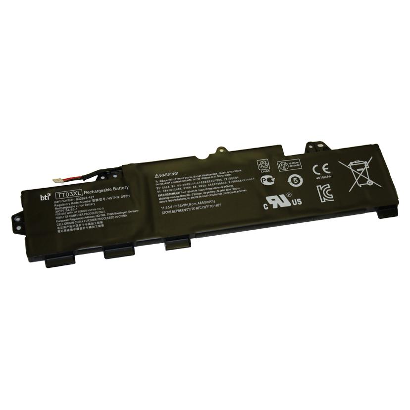BTI Rechargeable Lithium Polymer (Lipo) Battery TT03XL - 4850 mAh, 11.55V