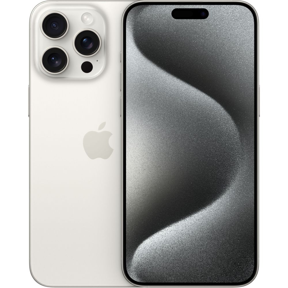 iPhone 15 Pro Max 512 Go Titane Blanc