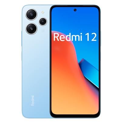 Xiaomi Redmi 12 - 6.79" Hybrid Dual SIM Android 13 4G Phone - 8GB RAM, 256GB Storage, 50MP Camera, 5000mAh Battery - Blue