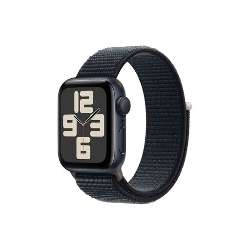 Apple Watch SE (GPS) 2e génération - 40 mm - Aluminium minuit - Bracelet sport - Bleu minuit - Taille de poignet : 145-220 mm - 32 Go - Wi-Fi, Bluetooth