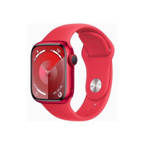 Apple Watch Serie 9 GPS - Rojo (Producto) - Caja de Aluminio de 45 mm - Correa M/L