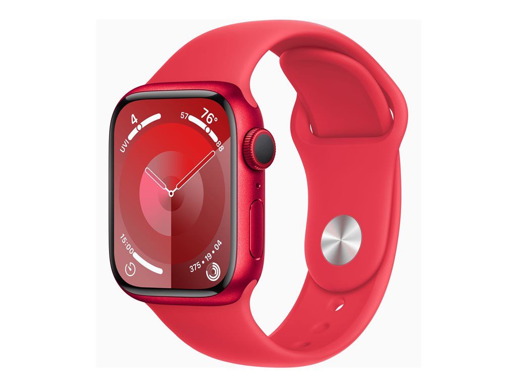Apple Watch Series 9 GPS - (Product) Red - 45mm Aluminum Case - M/L Strap