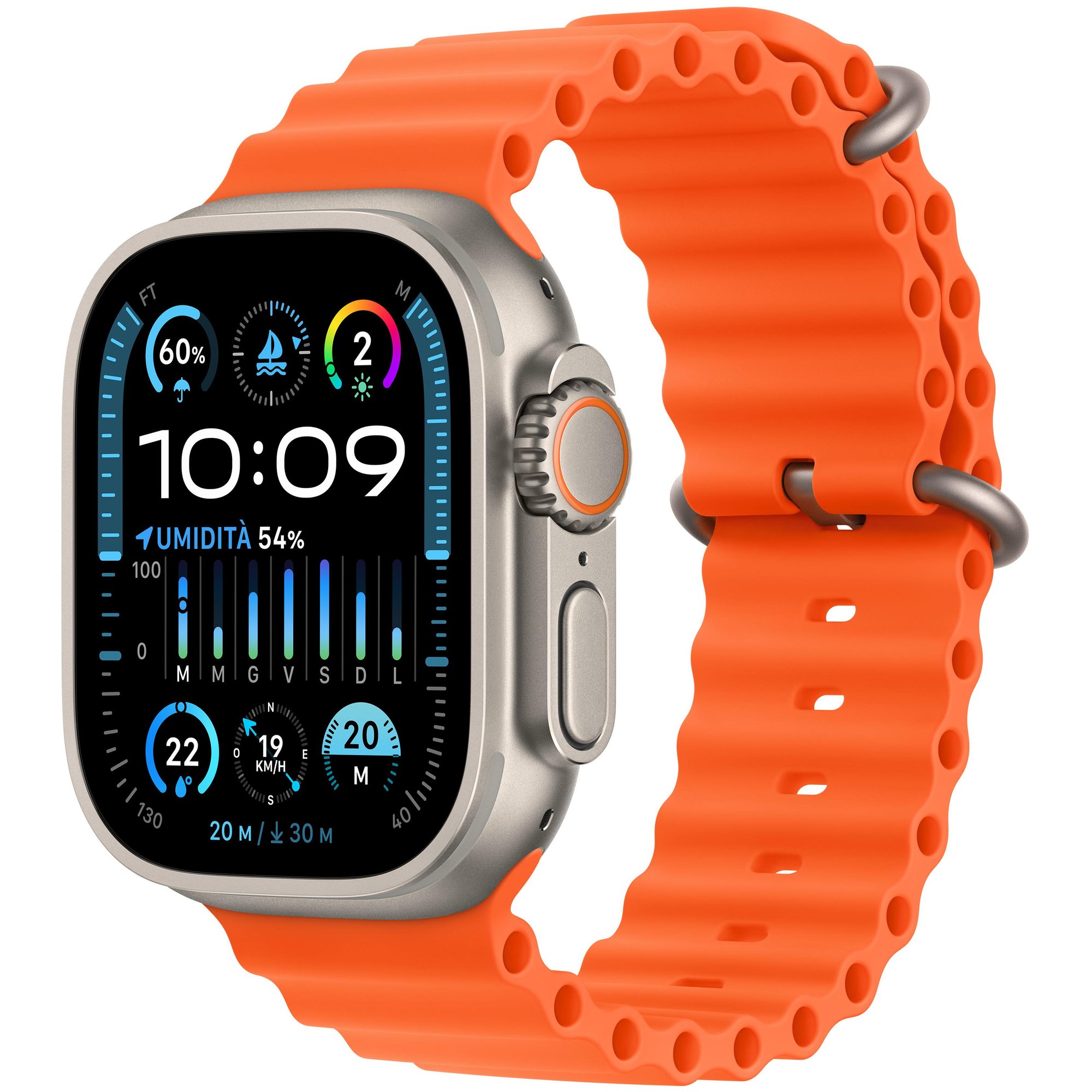 Apple Watch Ultra 2 GPS + Cellular - 49mm Titanium Case - Gold