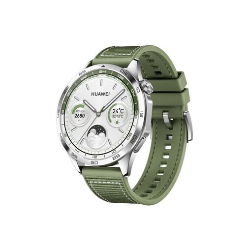 Huawei Watch GT 4 46mm Smartwatch, Green (Phoenix-B19W)