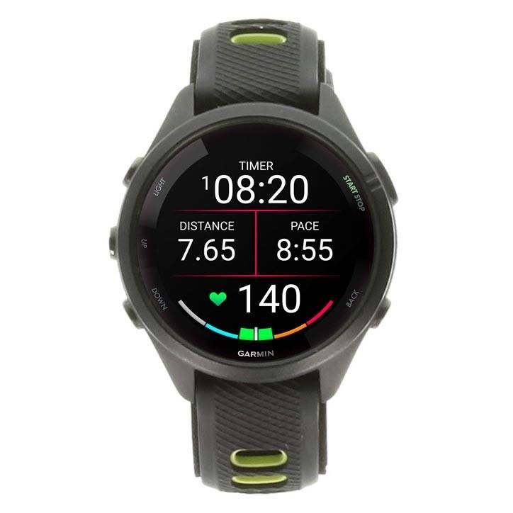 Garmin Forerunner 265S (Noir) - Monre de sport GPS