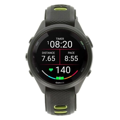 Garmin Forerunner 265S (Black) - GPS Running Watch