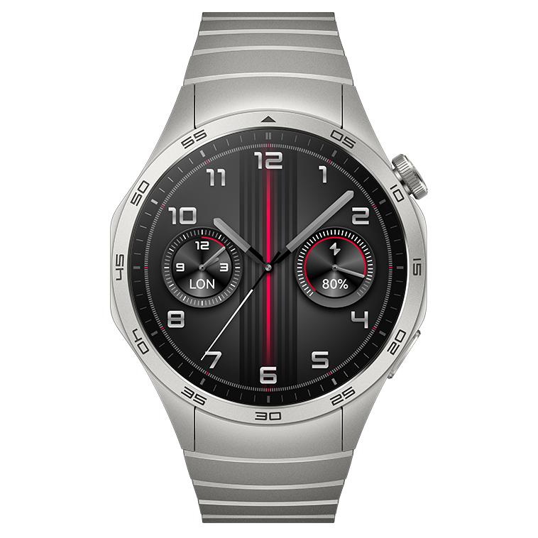 Huawei WATCH GT4 46mm ELITE avec bracelet en acier inoxydable