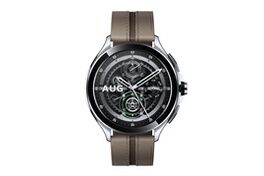Xiaomi Mi Watch 2 Pro Plata y Correa de Cuero Marrón Inteligente