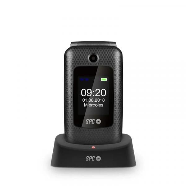 SPC Magnus Senior Phone, 2.8" Screen, Black