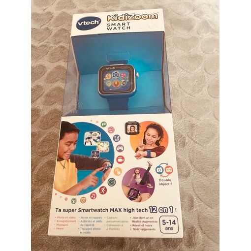 Reloj inteligente Kidizoom Max de Vtech (azul)