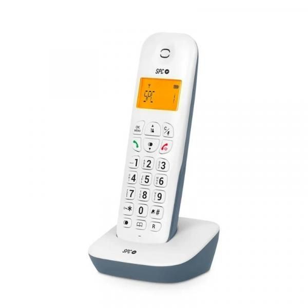 SPC Air Analogue Telephone Caller ID Blue, White