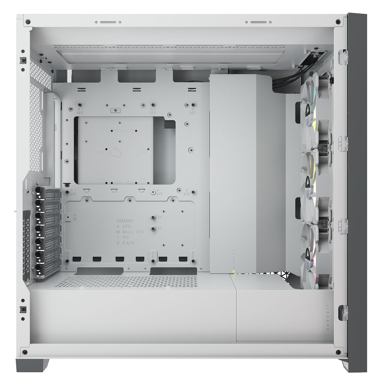 Corsair iCUE 5000X RGB Tempered Glass (White)