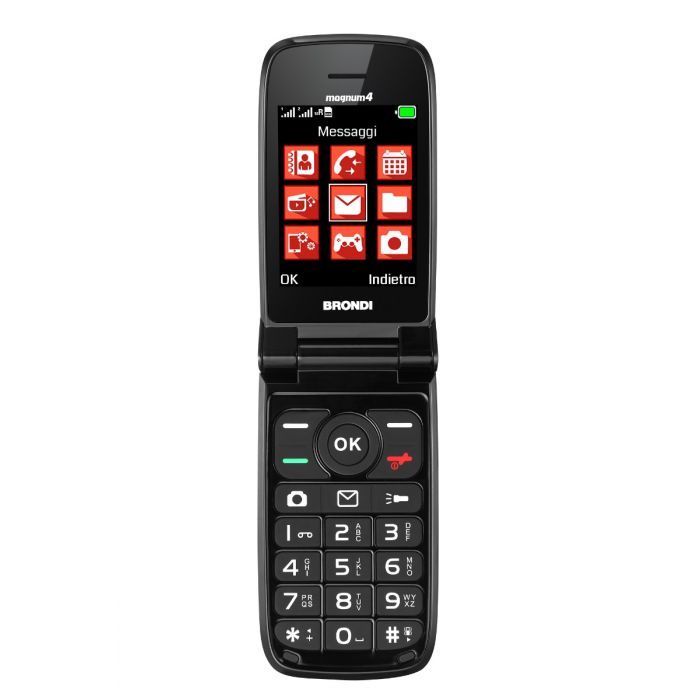 Brondi Magnum 4 - 2.8' Digital Phone (Dual SIM, Bluetooth, FM Radio)