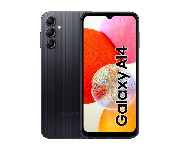Samsung Galaxy A14 - 6.6' FHD+ Display, 4GB RAM, 64GB Storage, Dual SIM, 50MP Triple Camera, Android 13