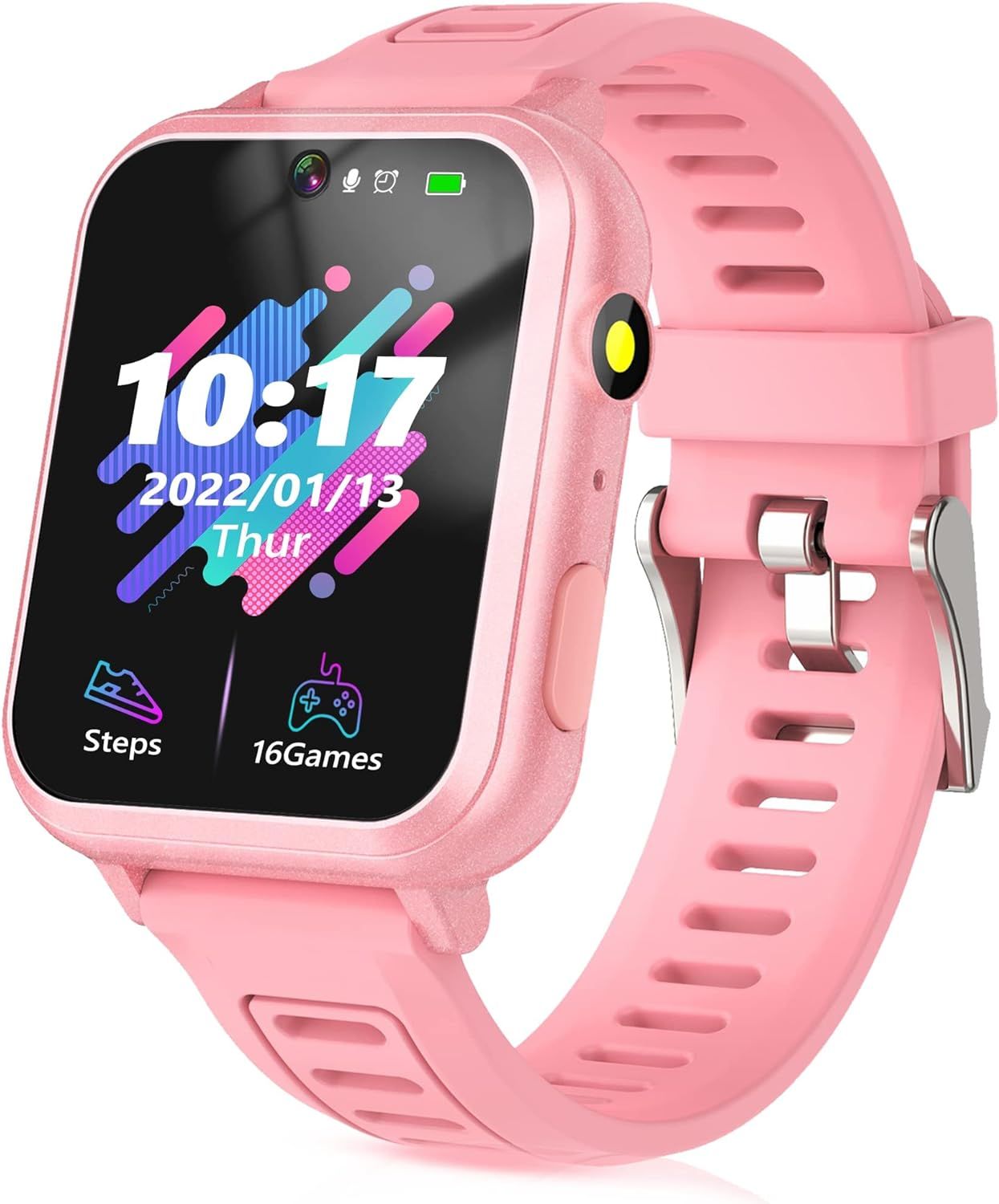 Kid's Smartwatch with Games and Music - Pink