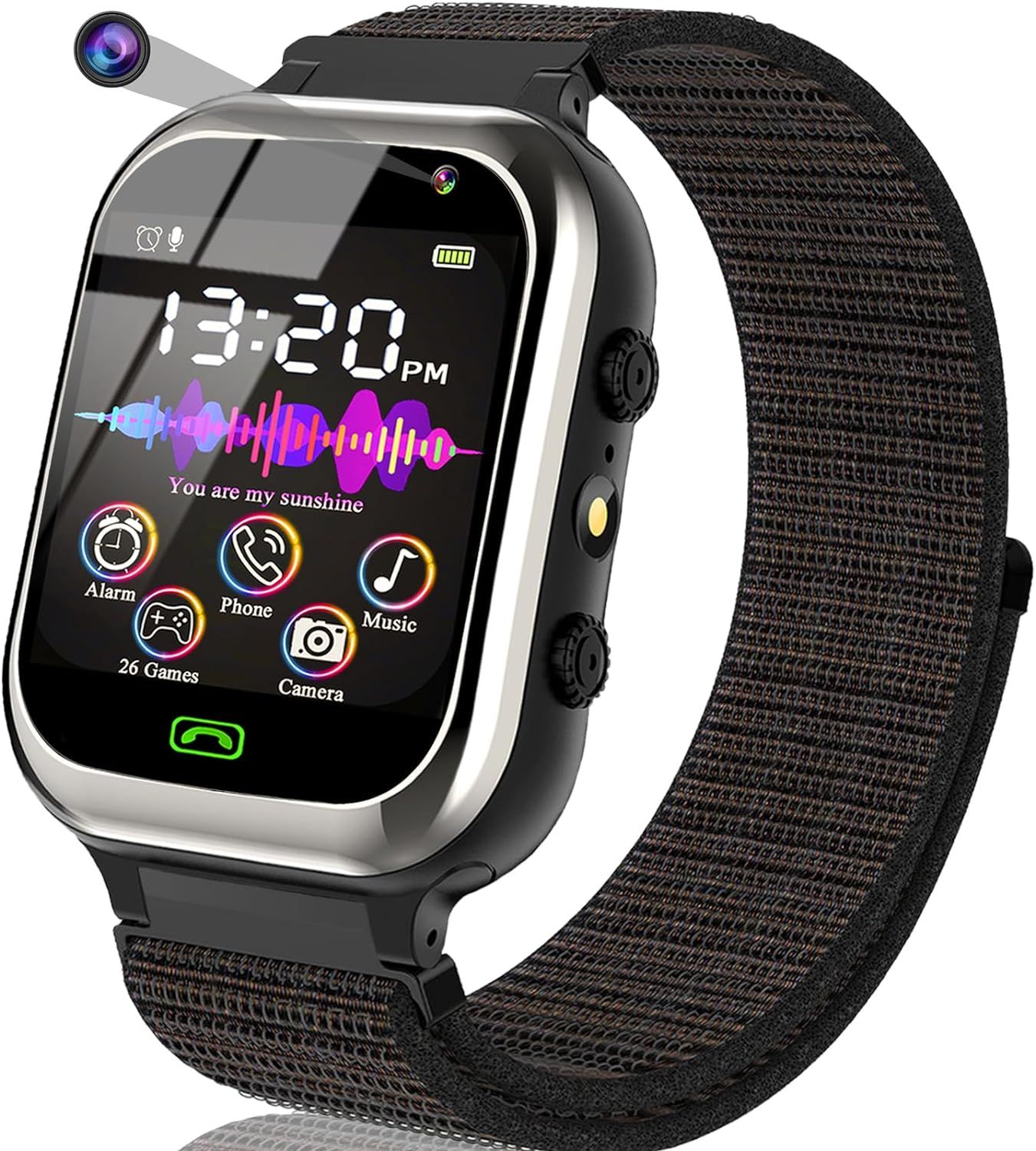 Reloj inteligente para niños Vendos85: reloj con llamadas de dos vías y funciones SOS