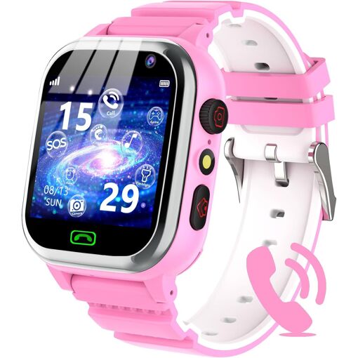 Kids Smartwatch with Nano SIM Card - Pink